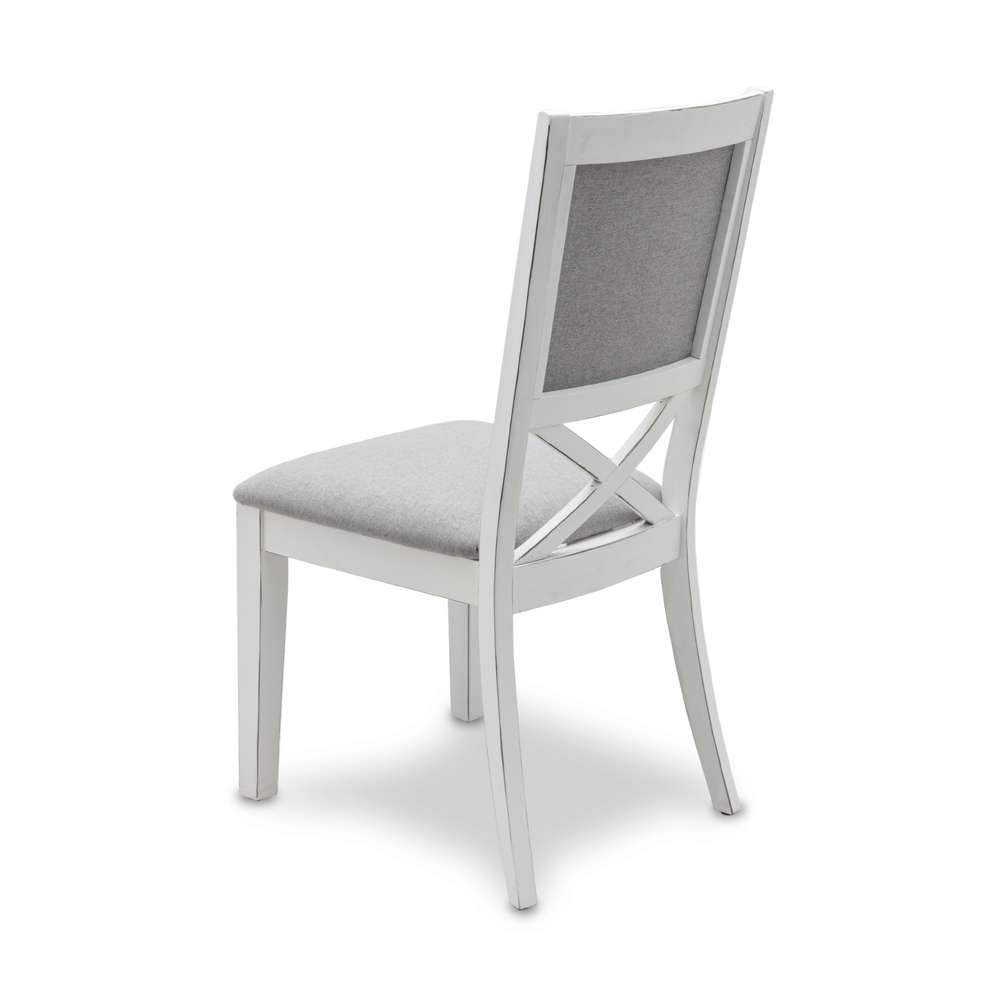 Sea Winds - Islamorada Dining Chair Upholstered (Set of 2) - D23381-BLANC veiw 3