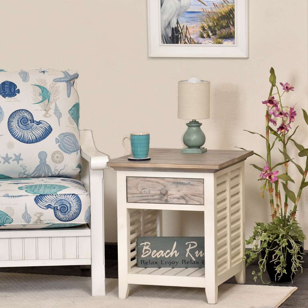 Sea Winds - Islamorada End Table - B23302-DAPGREY veiw 5
