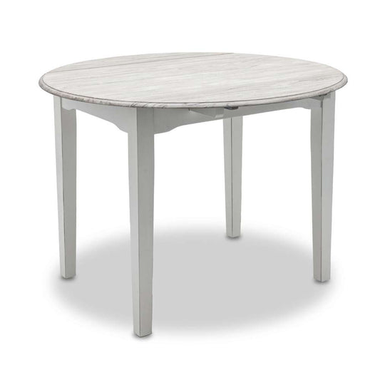 Sea Winds - Islamorada Round Table - Drop Leaf - D23386-DAPGREY veiw 2