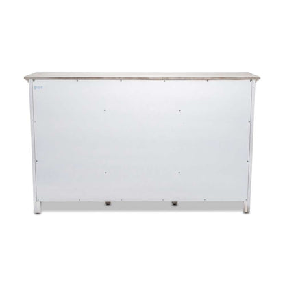 Sea Winds - Islamorada Sideboard with Wine Rack - B23327-DAPGREY veiw 3