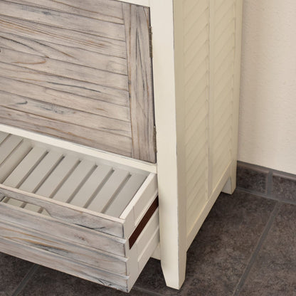 Sea Winds - Islamorada Sideboard with Wine Rack - B23327-DAPGREY veiw 8