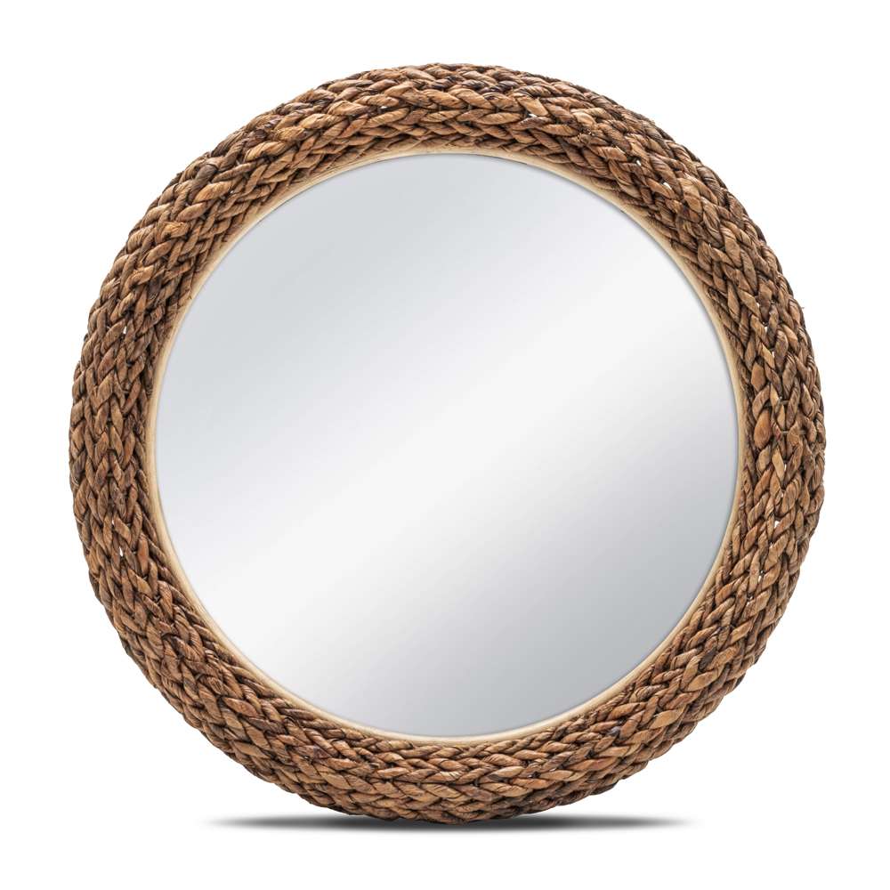 Sea Winds - Maui 36in Round Mirror - B53338-NAT veiw 2
