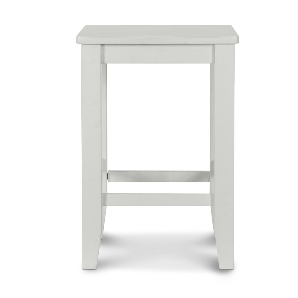 Sea Winds - Miramar - 24" Backless Stool - Stark White Finish - B77704ST-WHITE view 2