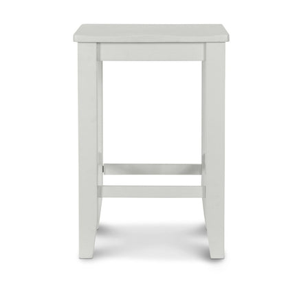 Sea Winds - Miramar - 24" Backless Stool - Stark White Finish - B77704ST-WHITE view 2