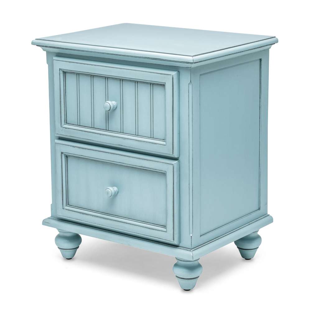 Sea Winds - Monaco 2 Drawer Nightstand - B81832-BLEU veiw 1