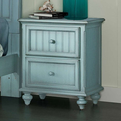 Sea Winds - Monaco 2 Drawer Nightstand - B81832-BLEU veiw 4