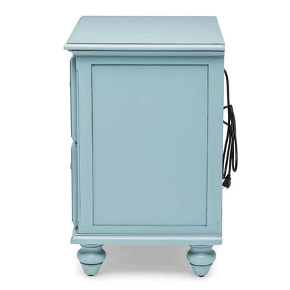 Sea Winds - Monaco 2 Drawer Nightstand - B81832-BLEU veiw 6