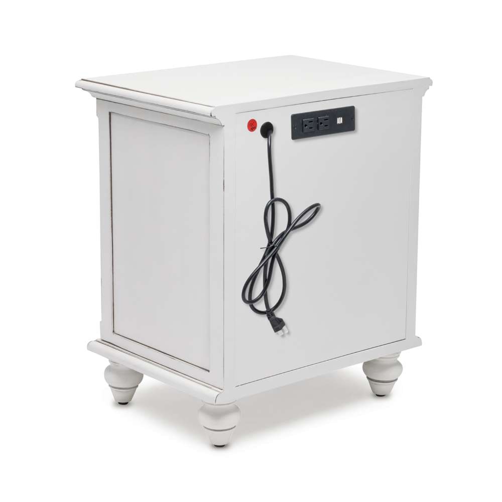 Sea Winds - Monaco 2 Drawer Nightstand - B81832-BLANC veiw 3