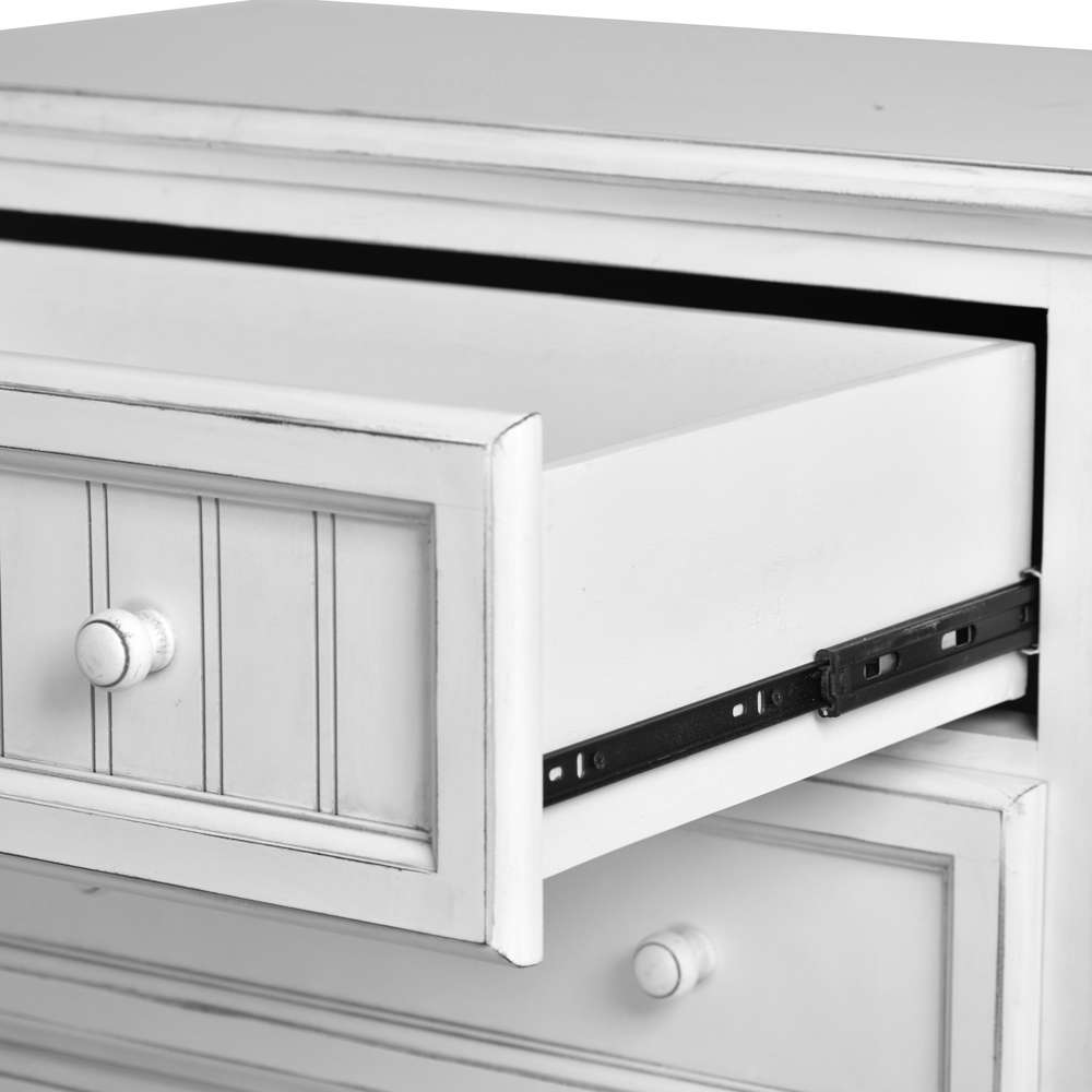Sea Winds - Monaco 5 Drawer Chest - B81835-BLANC veiw 3