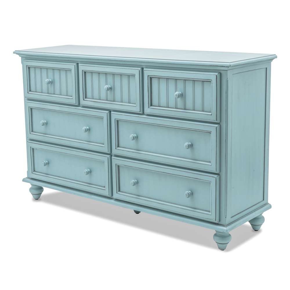 Sea Winds - Monaco 7 Drawer Dresser - B81837-BLEU veiw 1