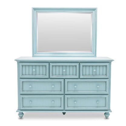 Sea Winds - Monaco 7 Drawer Dresser - B81837-BLEU veiw 4