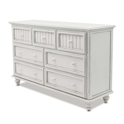 Sea Winds - Monaco 7 Drawer Dresser - B81837-BLANC veiw 1