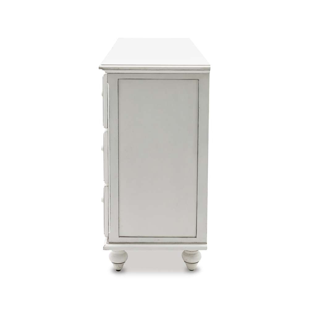Sea Winds - Monaco 7 Drawer Dresser - B81837-BLANC veiw 2