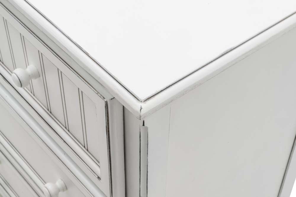 Sea Winds - Monaco 7 Drawer Dresser - B81837-BLANC veiw 5