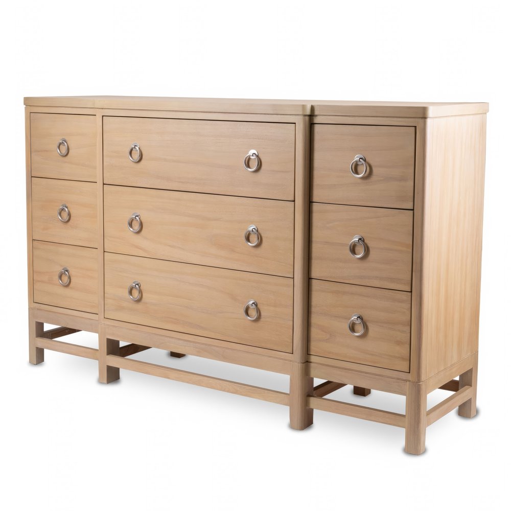 Sea Winds - Monterey - 9 Drawer Dresser - Sandstone Finish - B36636-SANDSTONE view 1