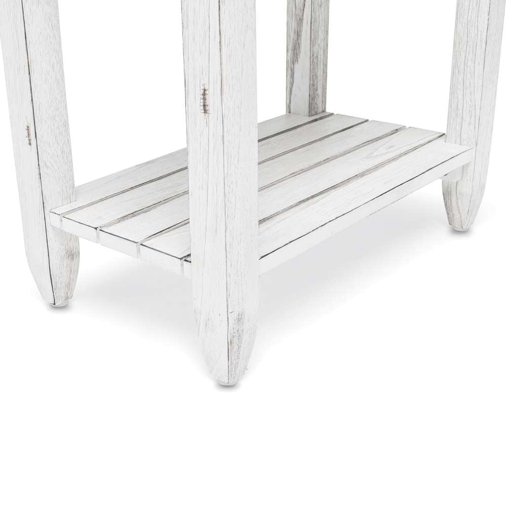 Sea Winds - Picket Fence Chairside Table - B78205-DBLEU/WH veiw 7