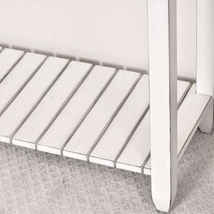 Sea Winds - Picket Fence Console Table - B78204-DBLEU/WH veiw 4