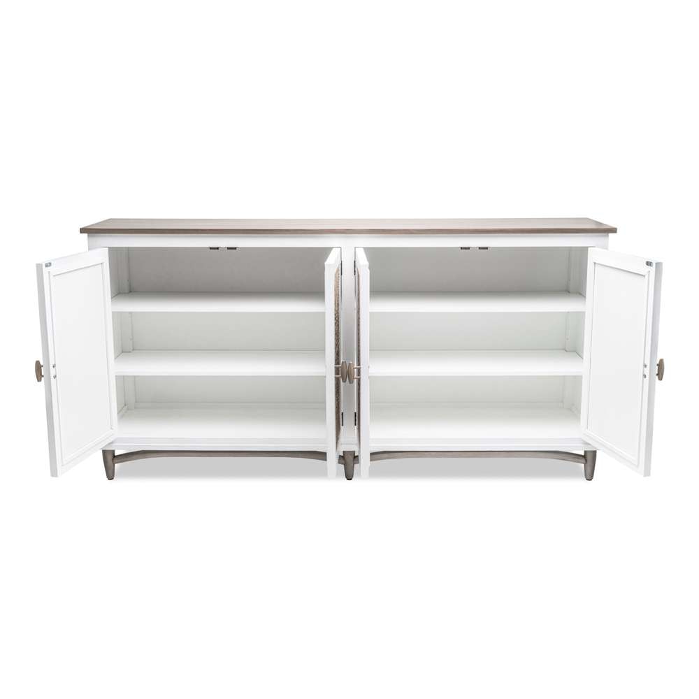 Sea Winds - Port Royale 4-Door Credenza - B60115-SDW veiw 3
