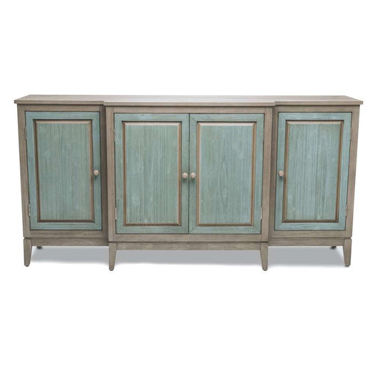 Sea Winds - Sanibel 4-Door Credenza - B29915-GRN/GREY veiw 2