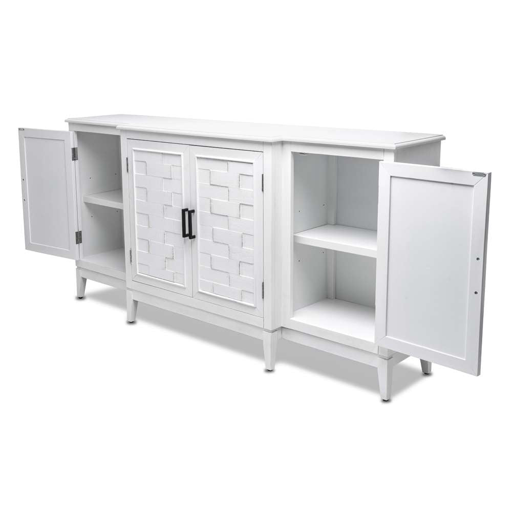 Sea Winds - Siesta Key 4-Door Credenza - B25515-WW_CLOSEOUT veiw 5