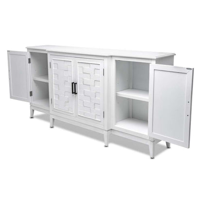 Sea Winds - Siesta Key 4-Door Credenza - B25515-WW_CLOSEOUT veiw 5