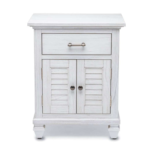 Sea Winds - Surfside 1-Drawer / 2-Door Nightstand - B27732-WW veiw 2