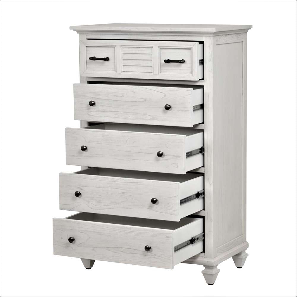 Sea Winds - Surfside 5 Drawer Chest - B27735-WW veiw 4
