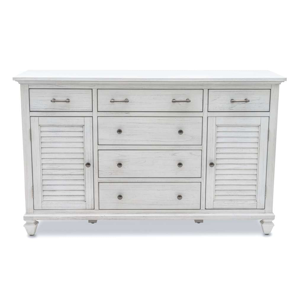 Sea Winds - Surfside 6-Drawer / 2-Door Dresser - B27736-WW veiw 6