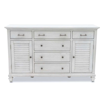 Sea Winds - Surfside 6-Drawer / 2-Door Dresser - B27736-WW veiw 6