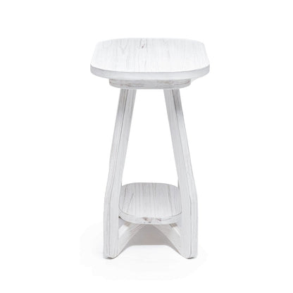Sea Winds - Surfside - Chairside Table - Weathered White Finish - B27705-WW view 4