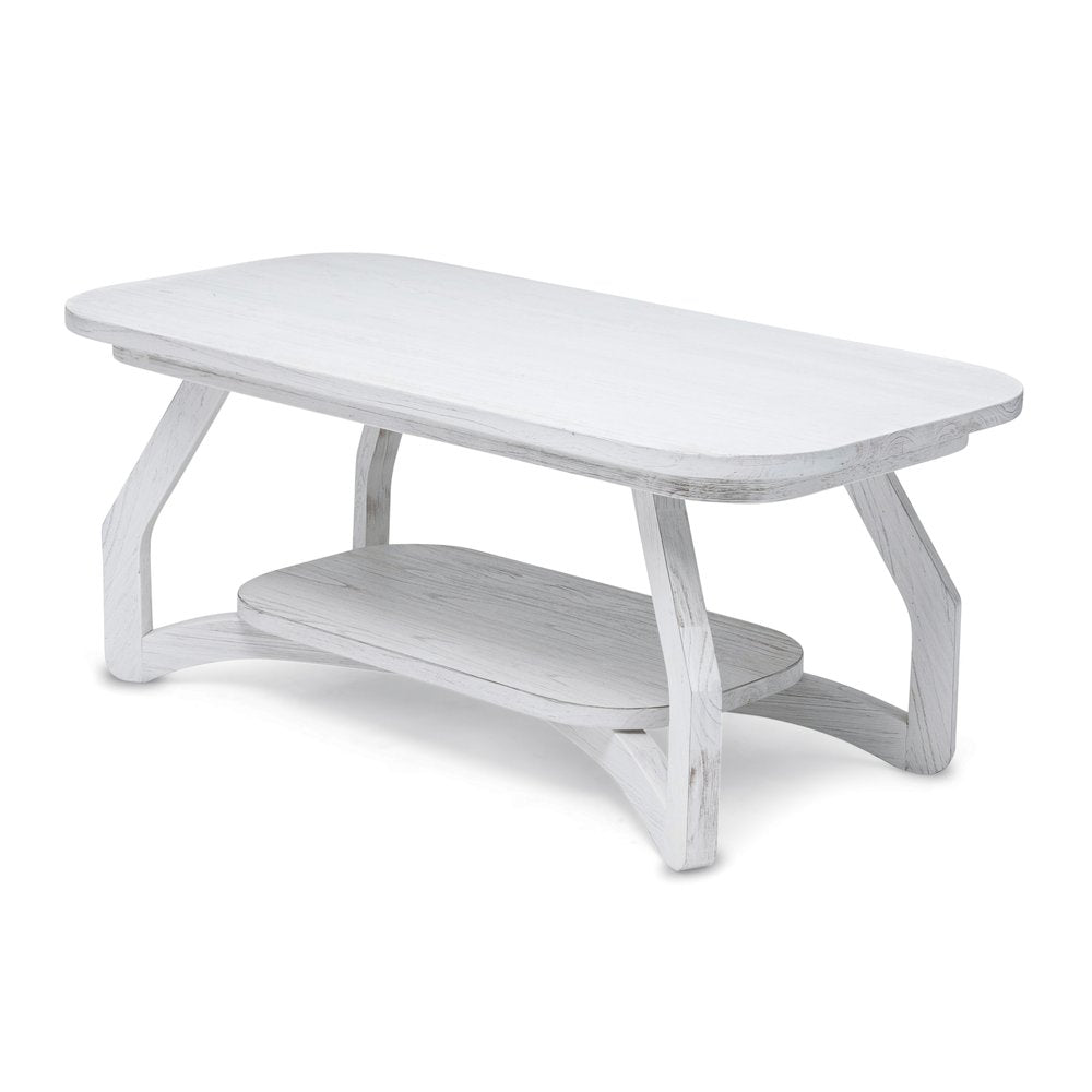 Sea Winds - Surfside - Coffee Table - Weathered White Finish - B27703-WW view 1