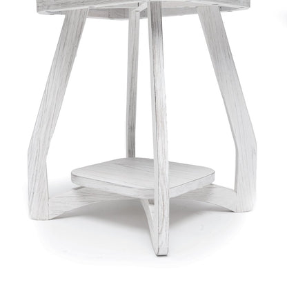 Sea Winds - Surfside - End Table - Weathered White Finish - B27702-WW view 5
