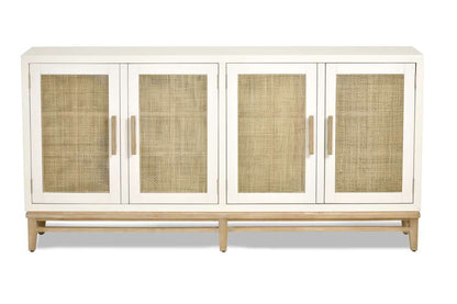 Sea Winds - Venice 4-Door Credenza - B21015-WHITE veiw 2
