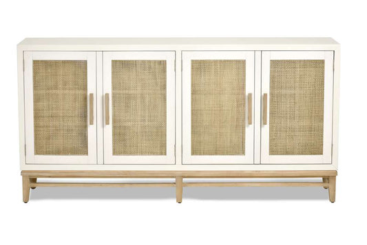 Sea Winds - Venice 4-Door Credenza - B21015-WHITE veiw 2