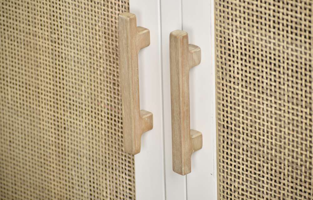 Sea Winds - Venice 4-Door Credenza - B21015-WHITE veiw 7