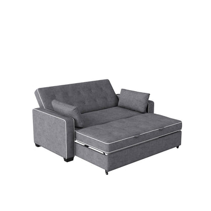 Serta - Augustine Full Casual Convertible Charcoal - SA-AGS-FS2U5-CY view 7