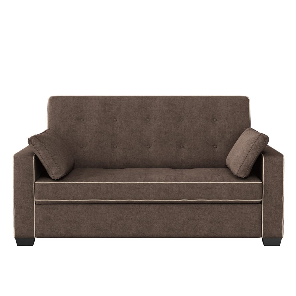 Serta - Augustine Full Casual Convertible Java Brown - SA-AGS-FS2U5-JV view 2