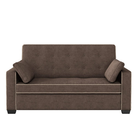 Serta - Augustine Full Casual Convertible Java Brown - SA-AGS-FS2U5-JV view 2