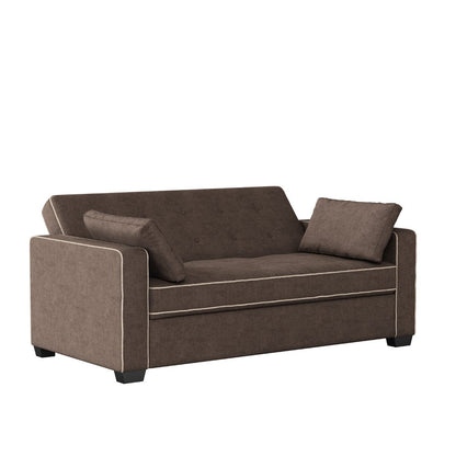 Serta - Augustine Full Casual Convertible Java Brown - SA-AGS-FS2U5-JV view 3