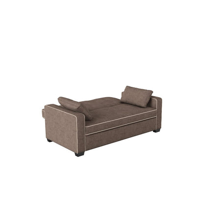 Serta - Augustine Full Casual Convertible Java Brown - SA-AGS-FS2U5-JV view 5