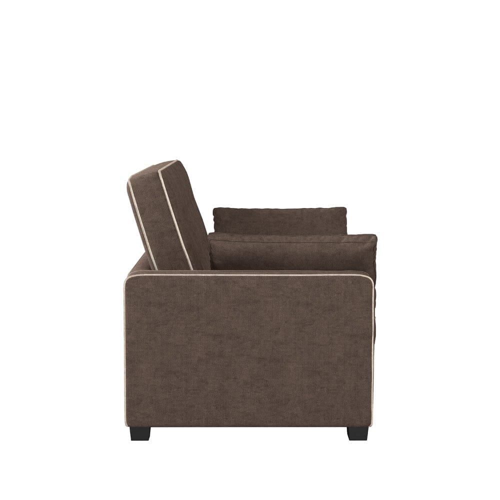 Serta - Augustine Full Casual Convertible Java Brown - SA-AGS-FS2U5-JV view 10