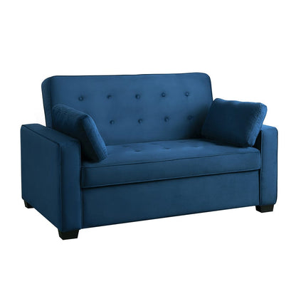 Serta - Augustine Full Casual Convertible Navy Blue - SA-AGS-FS2-NVY view 1
