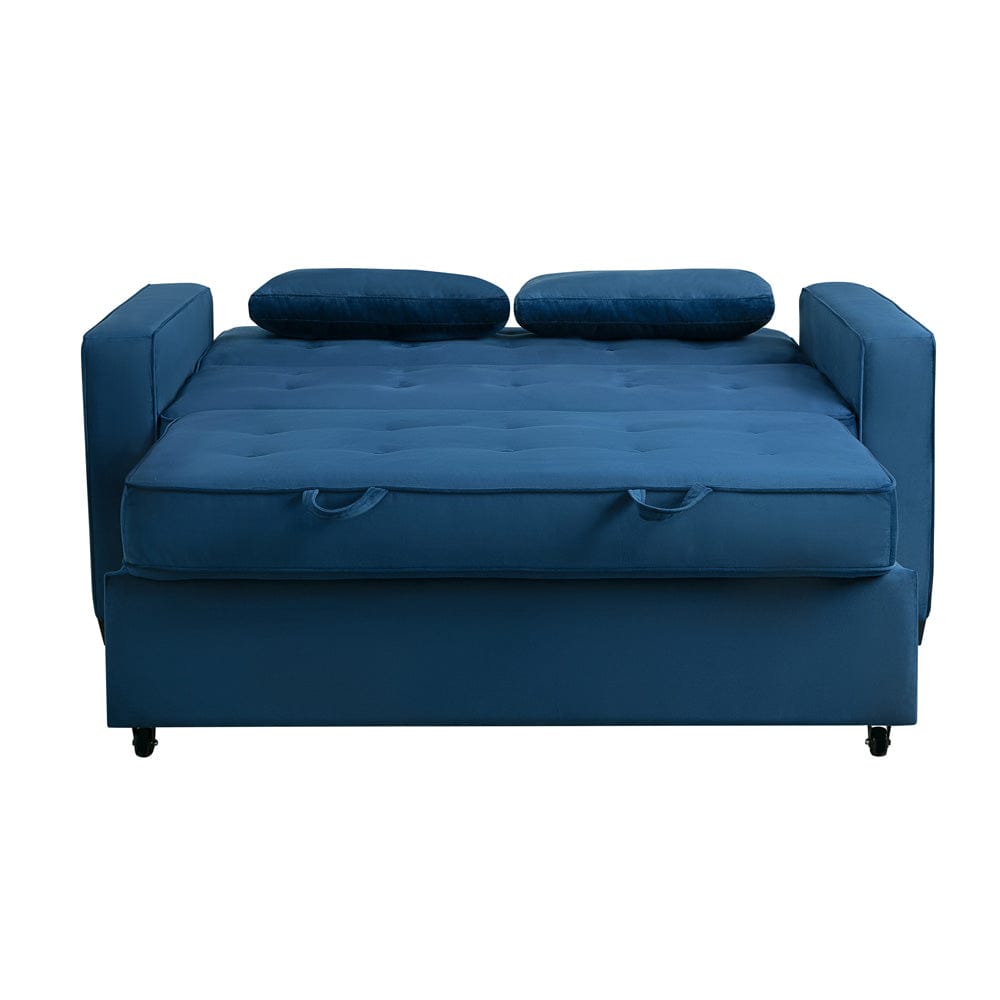 Serta - Augustine Full Casual Convertible Navy Blue - SA-AGS-FS2-NVY view 4