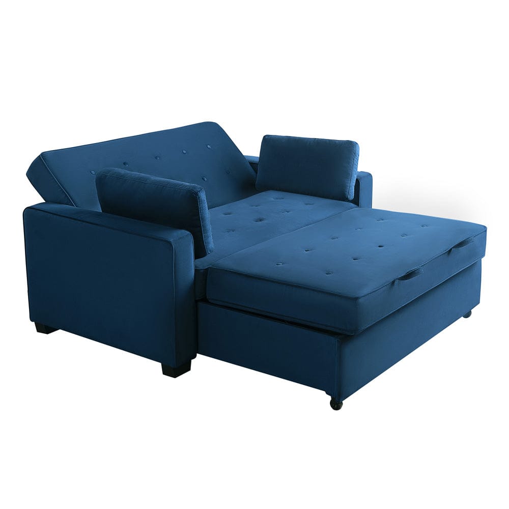 Serta - Augustine Full Casual Convertible Navy Blue - SA-AGS-FS2-NVY view 6