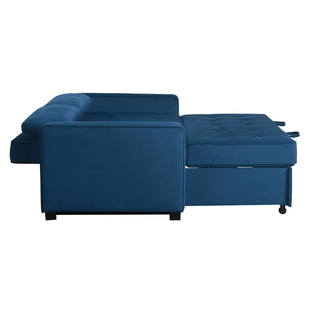 Serta - Augustine Full Casual Convertible Navy Blue - SA-AGS-FS2-NVY view 9