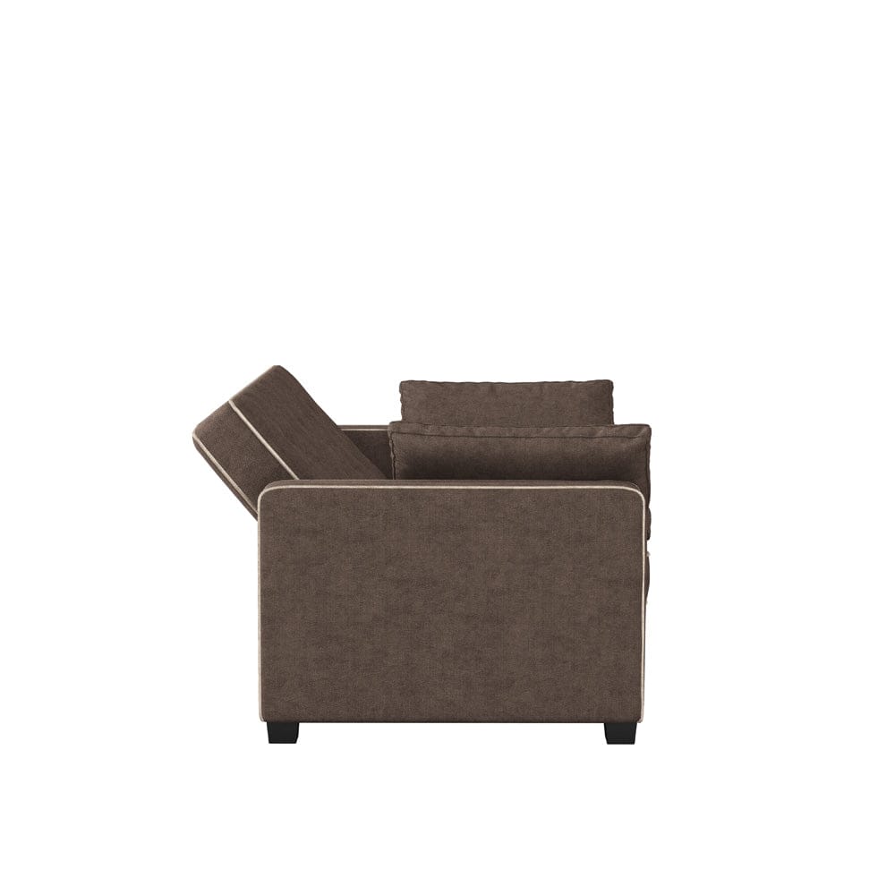 Serta - Augustine Queen Casual Convertible Java - SA-AGS-QS3U5-JV view 9