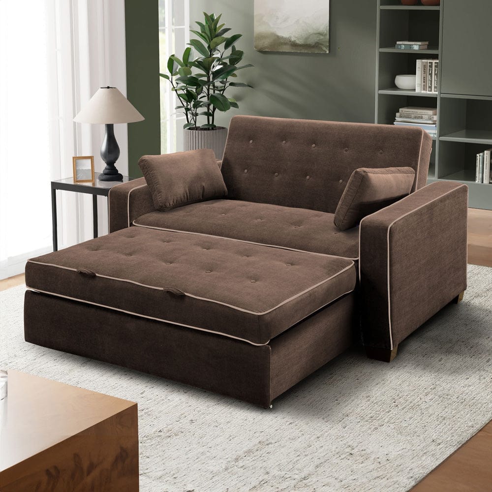Serta - Augustine Queen Casual Convertible Java - SA-AGS-QS3U5-JV view 12