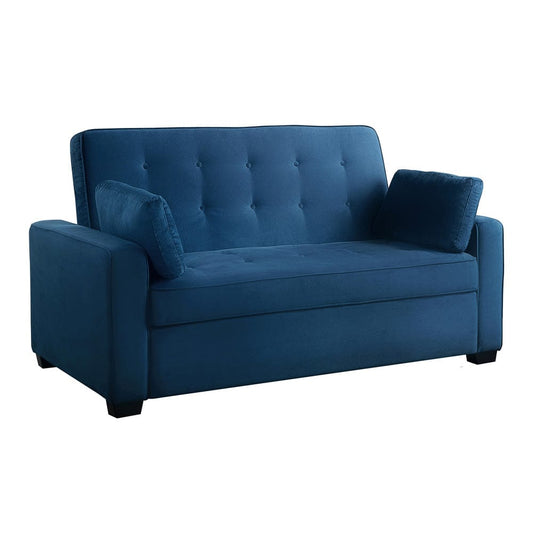 Serta - Augustine Queen Casual Convertible Navy Blue - SA-AGS-QS3-NVY view 1