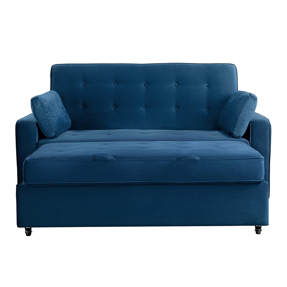 Serta - Augustine Queen Casual Convertible Navy Blue - SA-AGS-QS3-NVY view 3