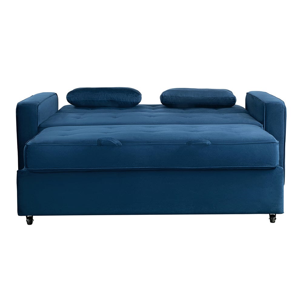 Serta - Augustine Queen Casual Convertible Navy Blue - SA-AGS-QS3-NVY view 4
